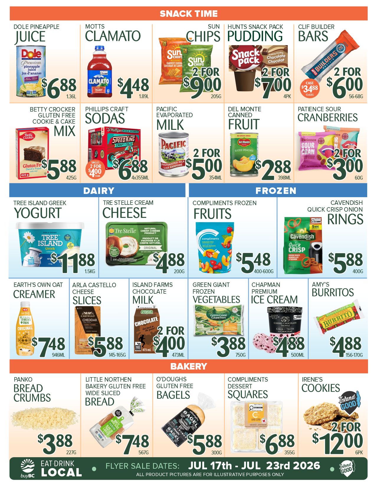Urban Grocer Flyer July 17 to 23