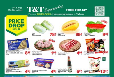 T&T Supermarket (GTA) Flyer July 17 to 23