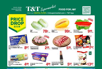 T&T Supermarket (Ottawa & Kanata) Flyer July 17 to 23
