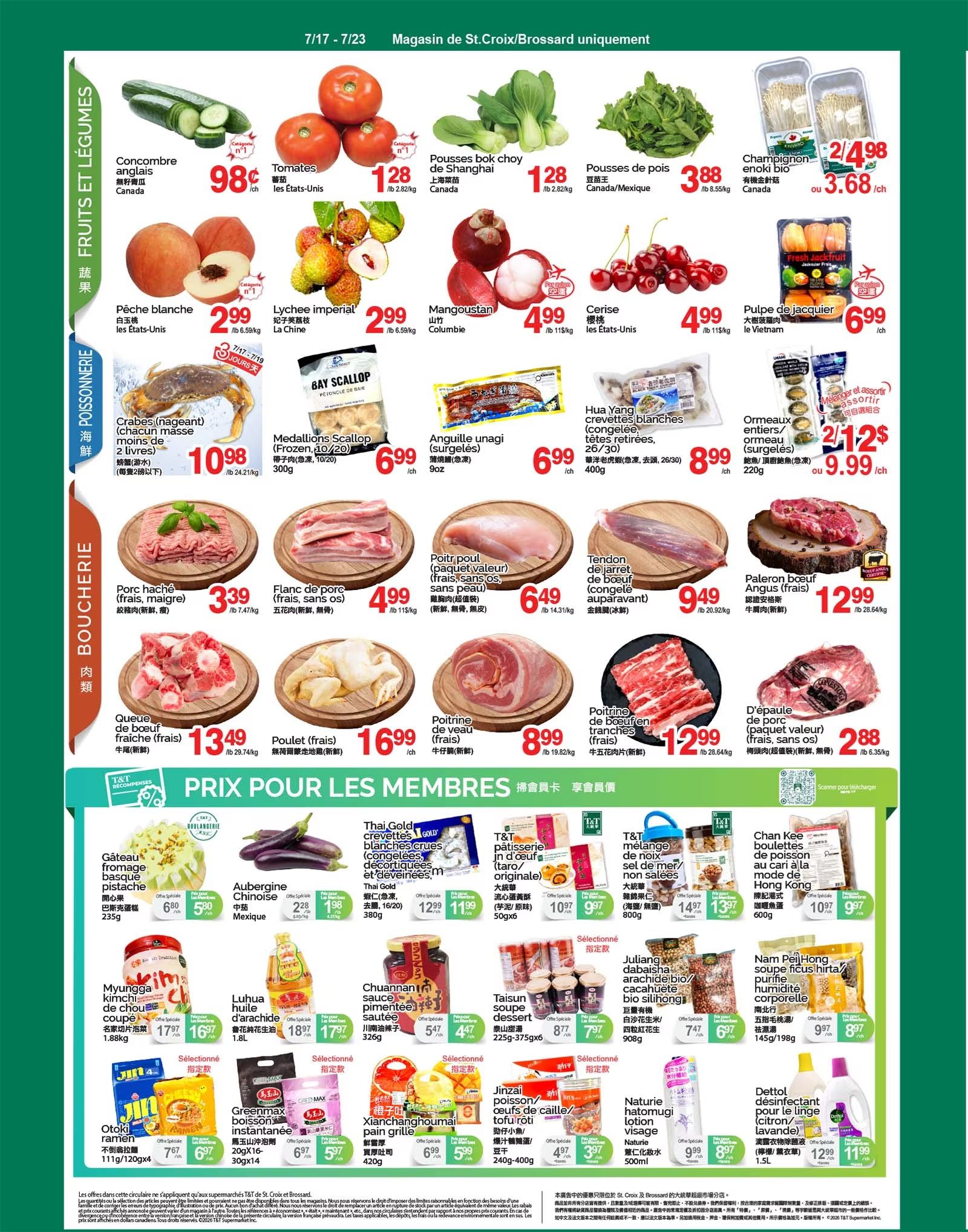 T&T Supermarket (QC) Flyer July 17 to 23