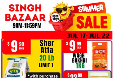 Singh Bazaar Flyer July 17 to 22