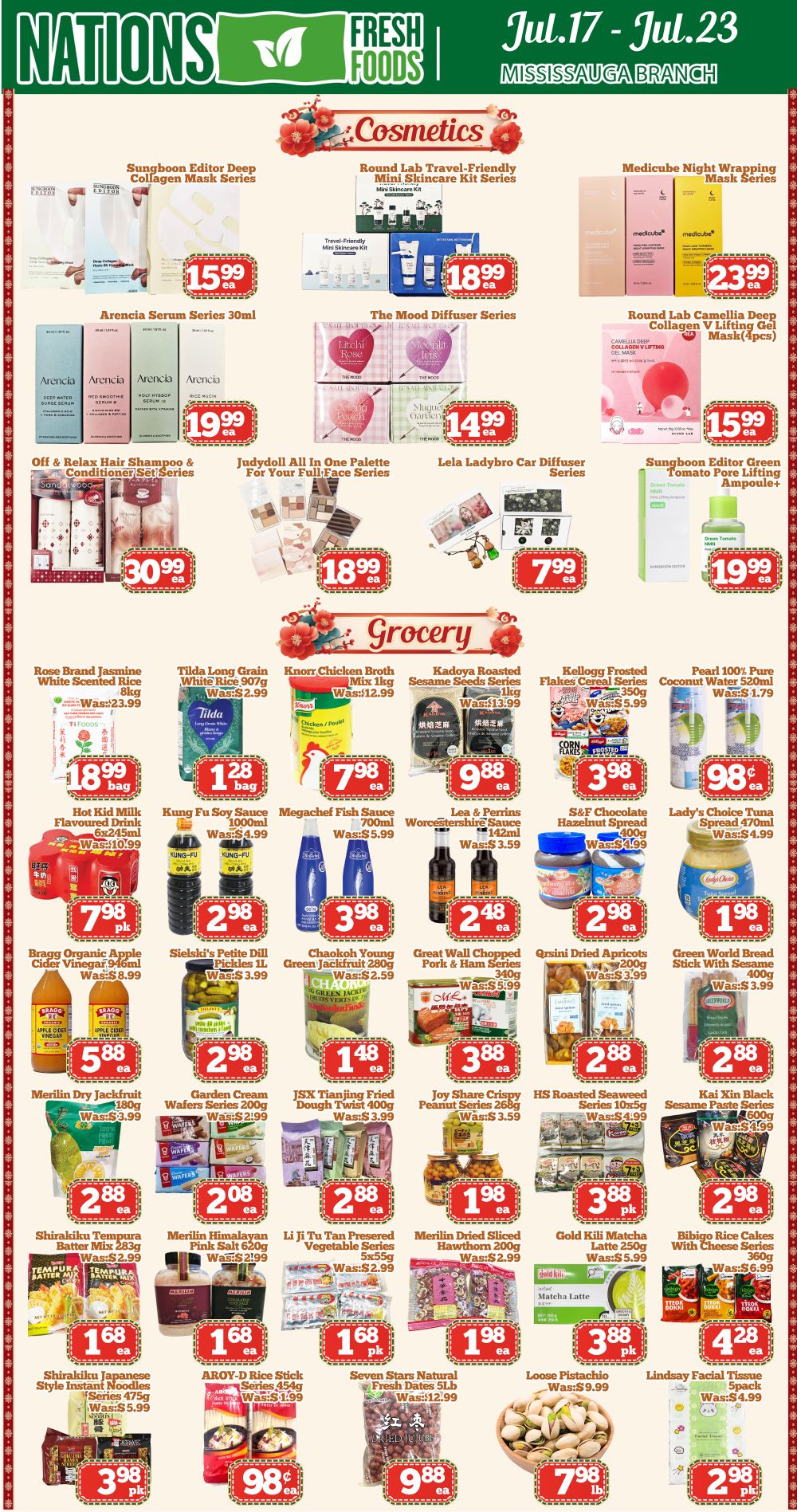 Nations Fresh Foods (Mississauga) Flyer July 17 to 23