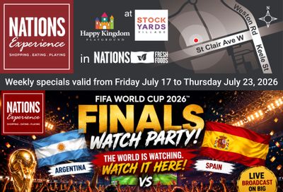Nations Fresh Foods (Toronto) Flyer July 17 to 23