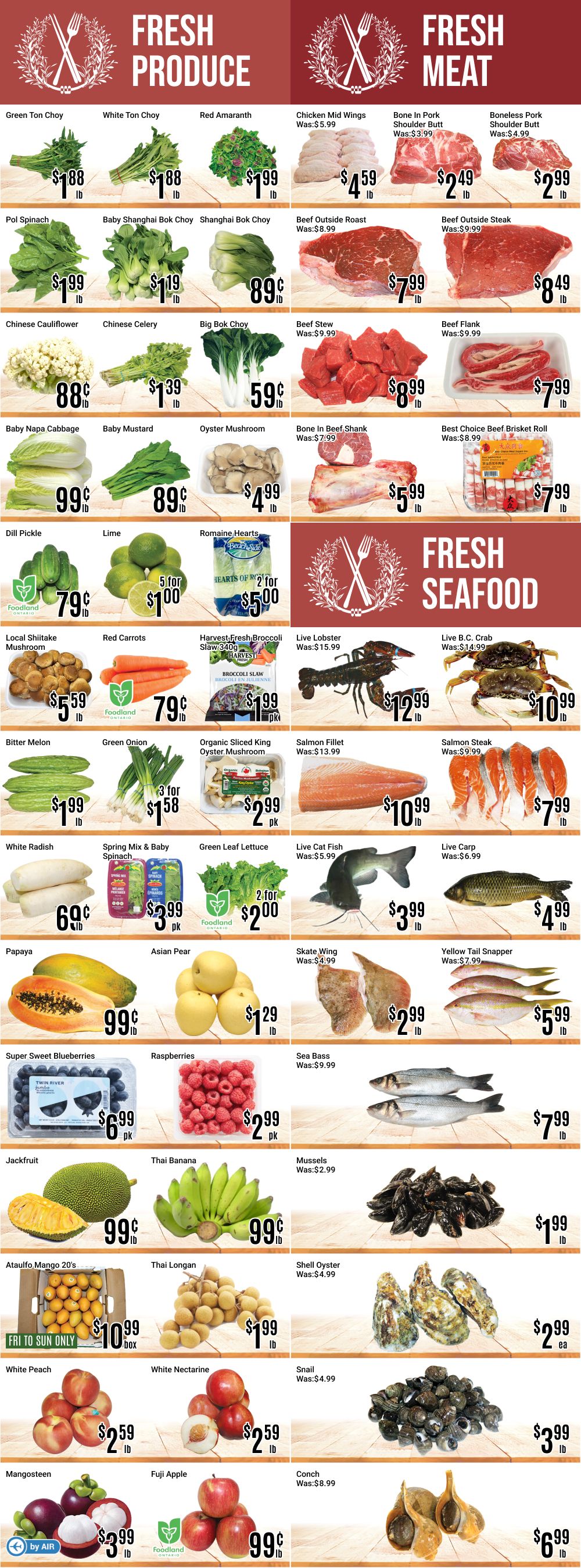 Nations Fresh Foods (Toronto) Flyer July 17 to 23