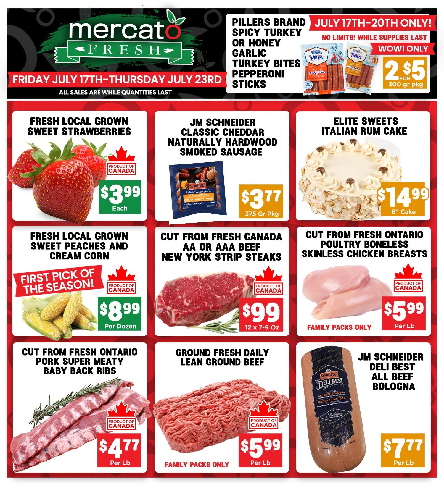 Mercato Fresh Flyer July 17 to 23