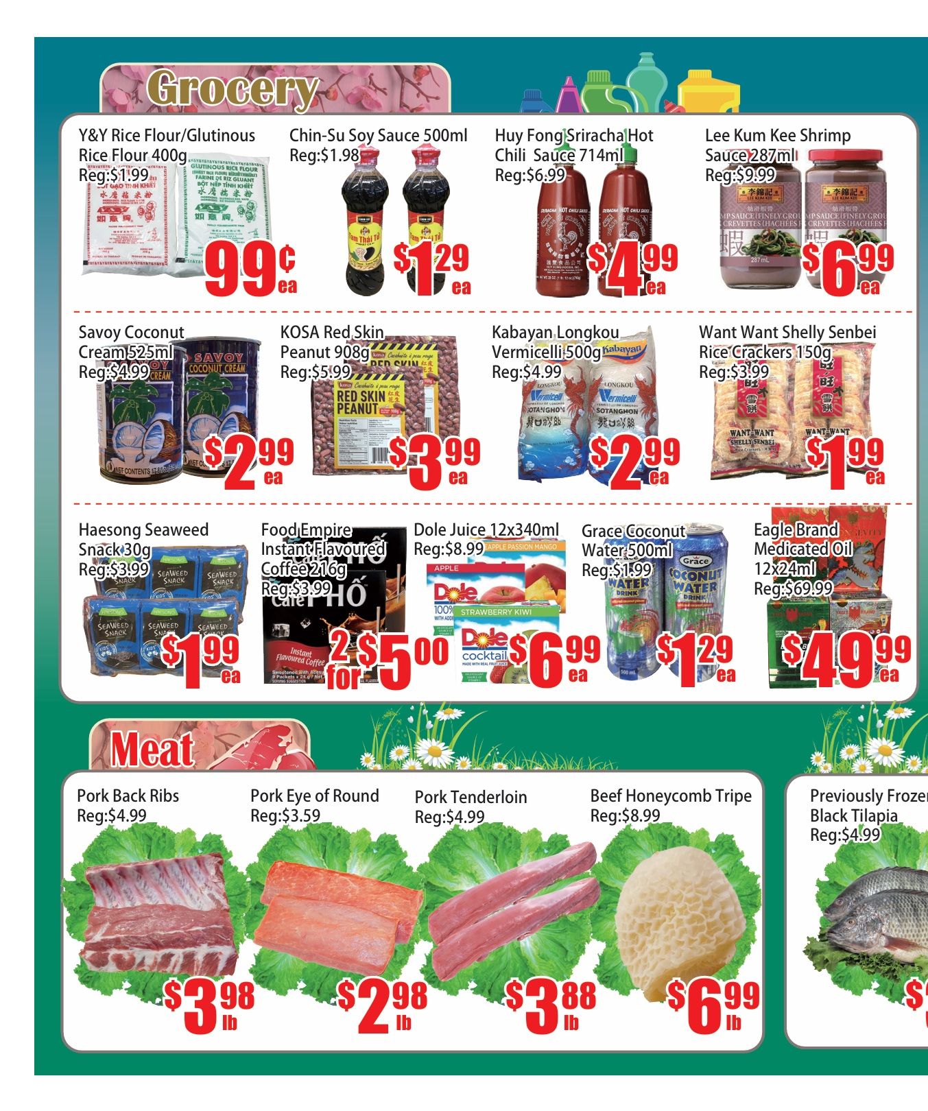 Pacific Fresh Food Market (North York) Flyer July 17 to 23