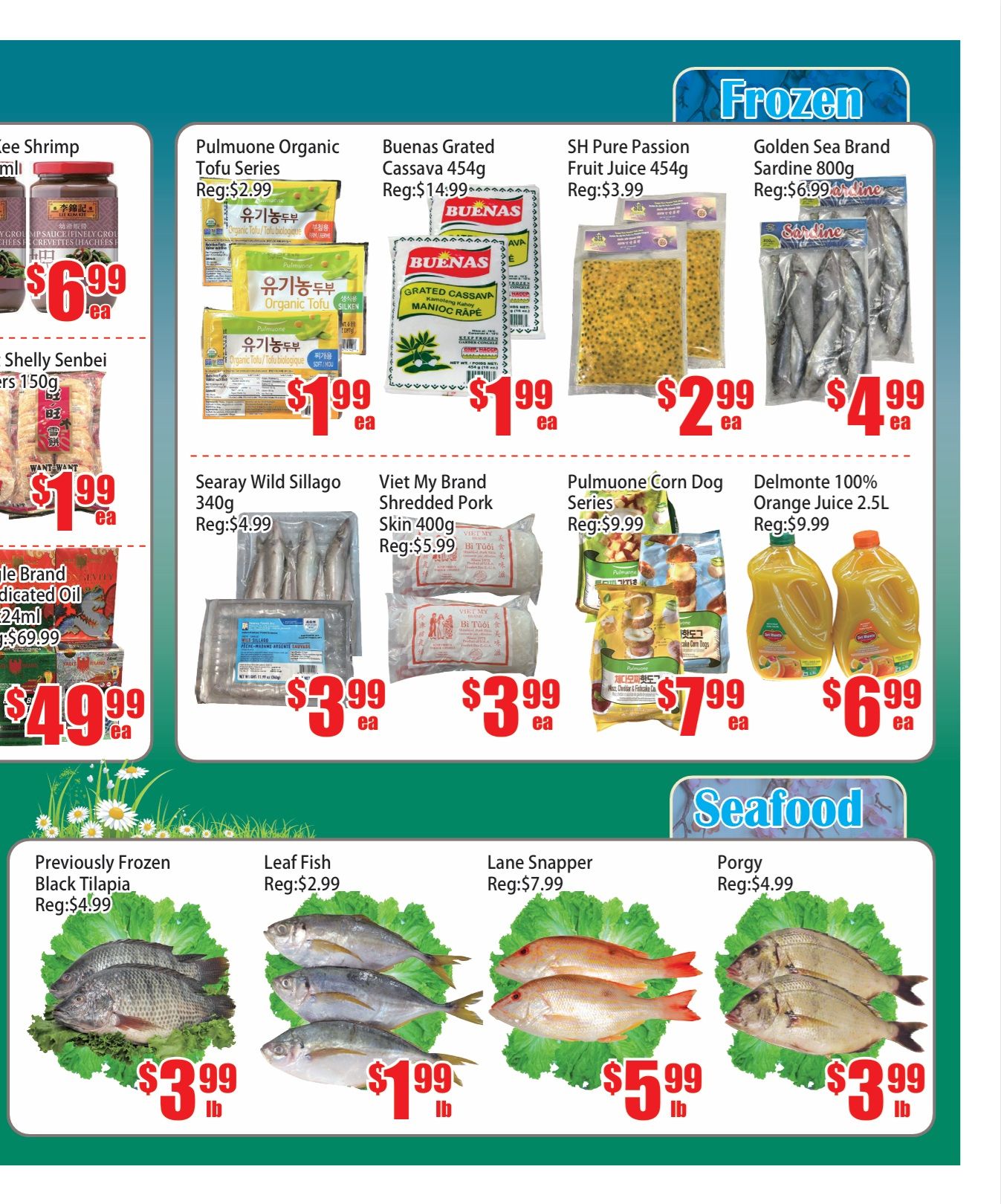 Pacific Fresh Food Market (North York) Flyer July 17 to 23