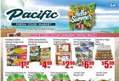 Pacific Fresh Food Market (Pickering) Flyer July 17 to 23