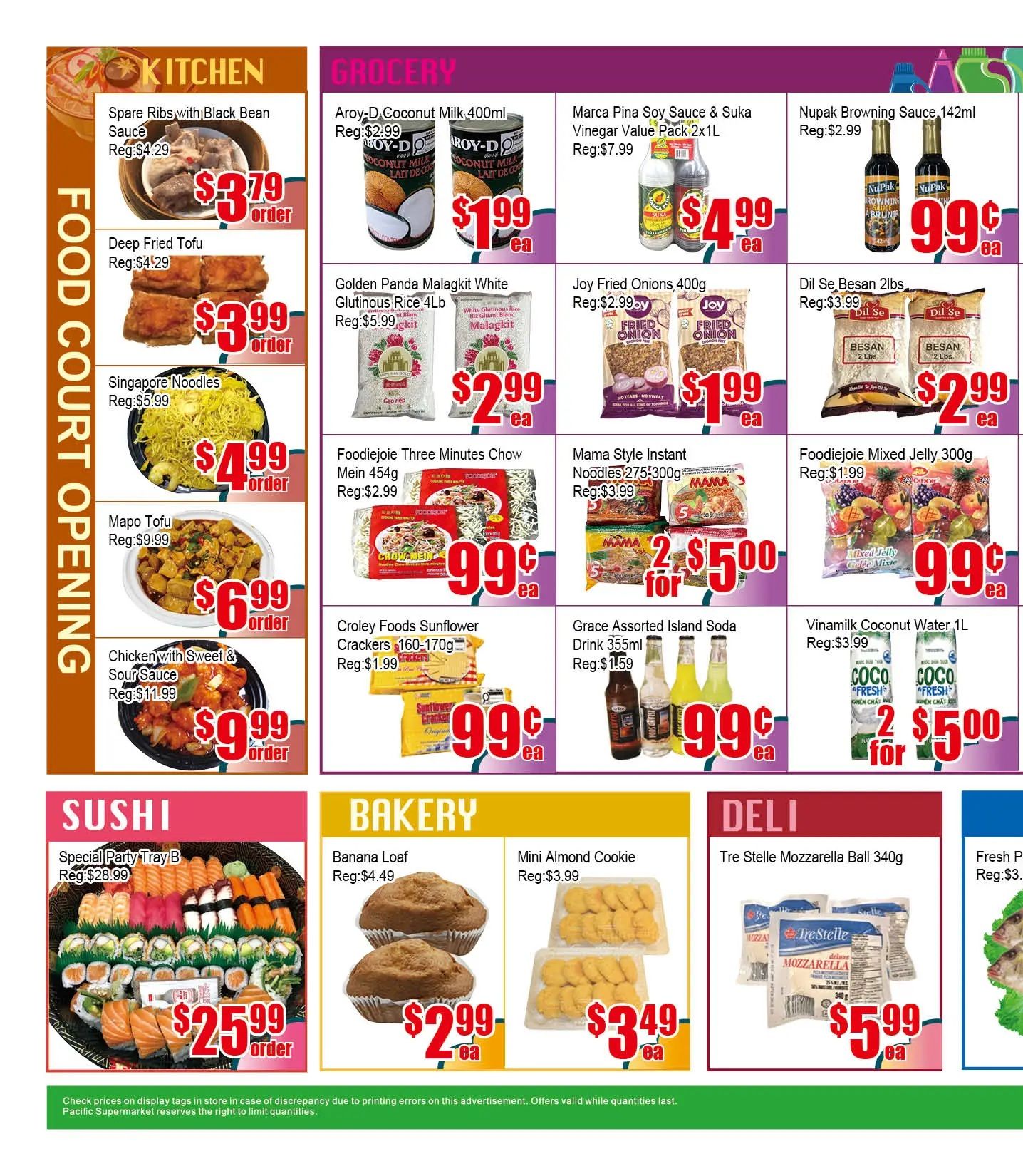 Pacific Fresh Food Market (Pickering) Flyer July 17 to 23