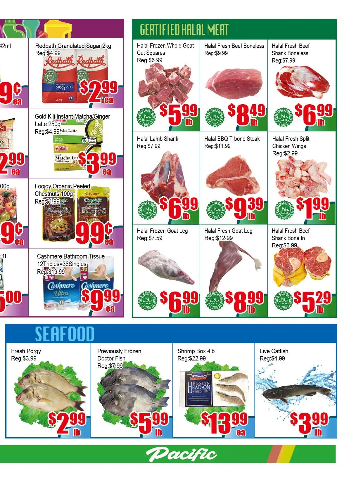 Pacific Fresh Food Market (Pickering) Flyer July 17 to 23