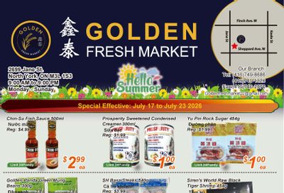 Golden Fresh Market Flyer July 17 to 23