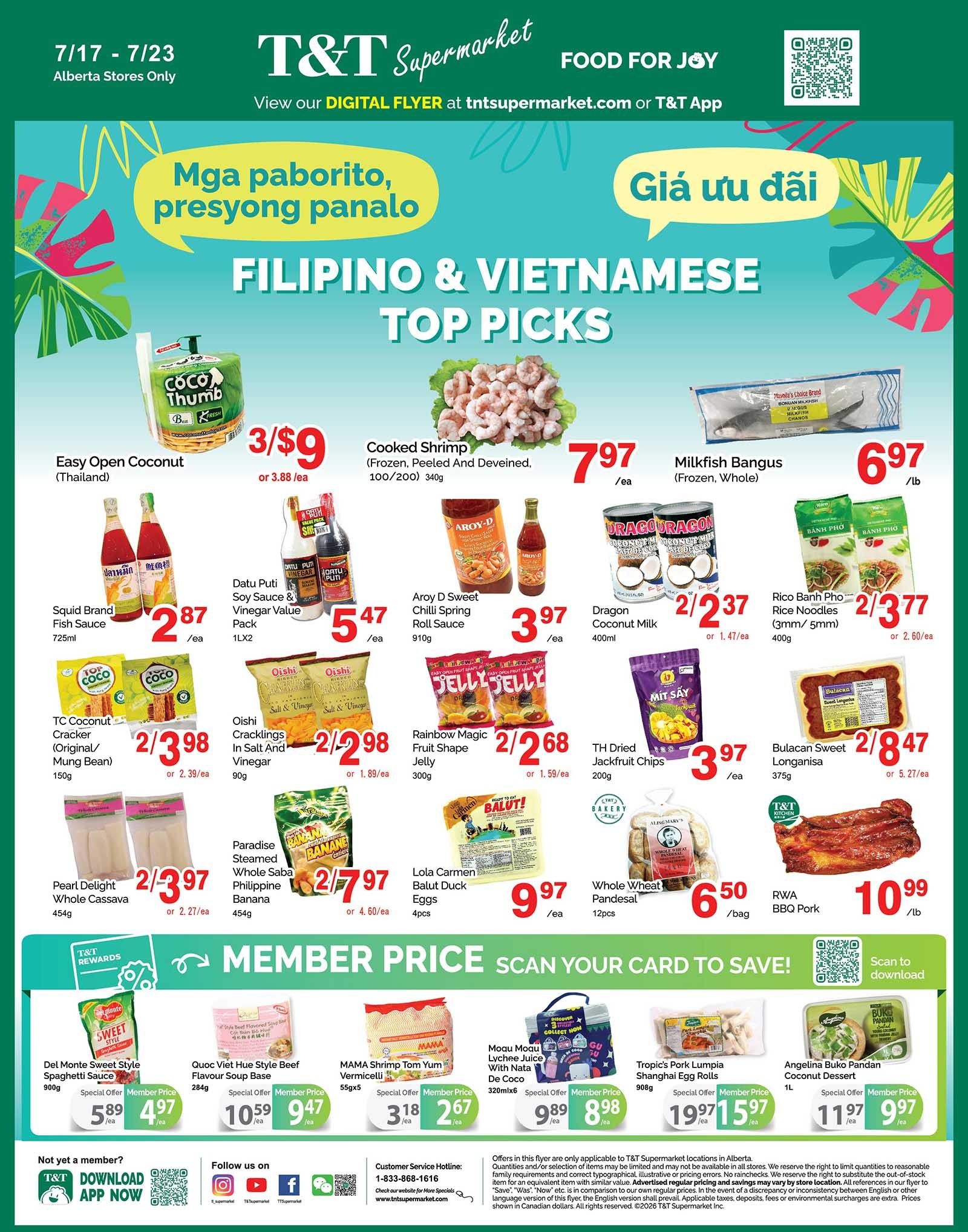 T&T Supermarket (AB) Flyer July 17 to 23