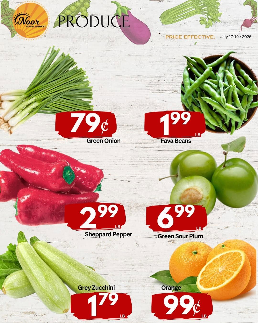 Noor Food Market Flyer July 17 to 23