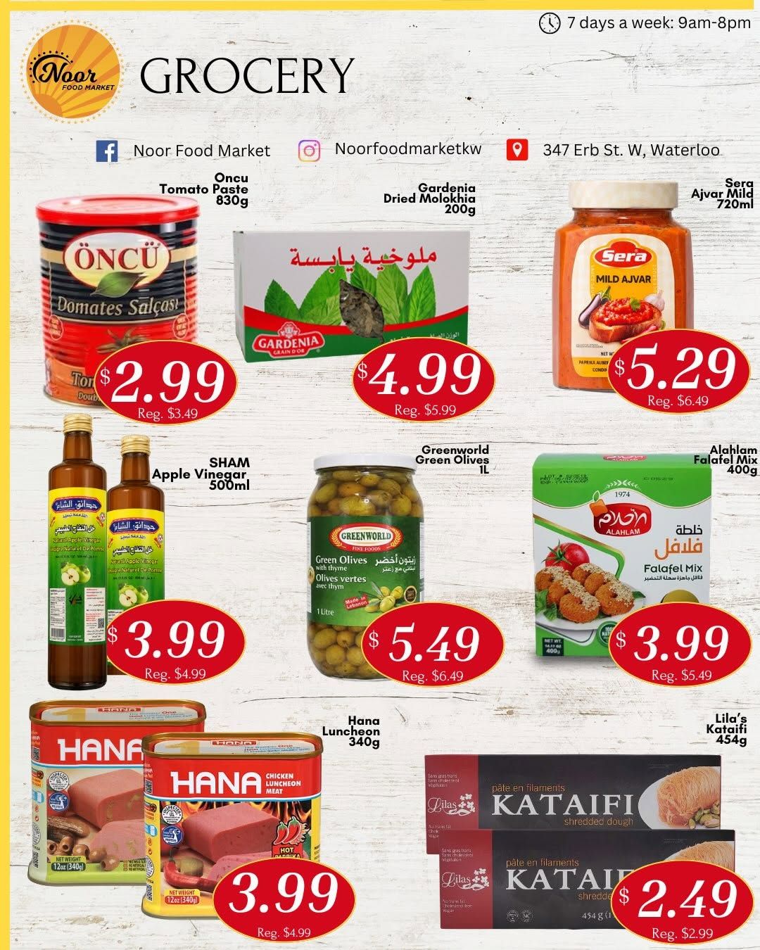 Noor Food Market Flyer July 17 to 23