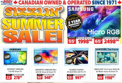 2001 Audio Video Flyer July 17 to 23