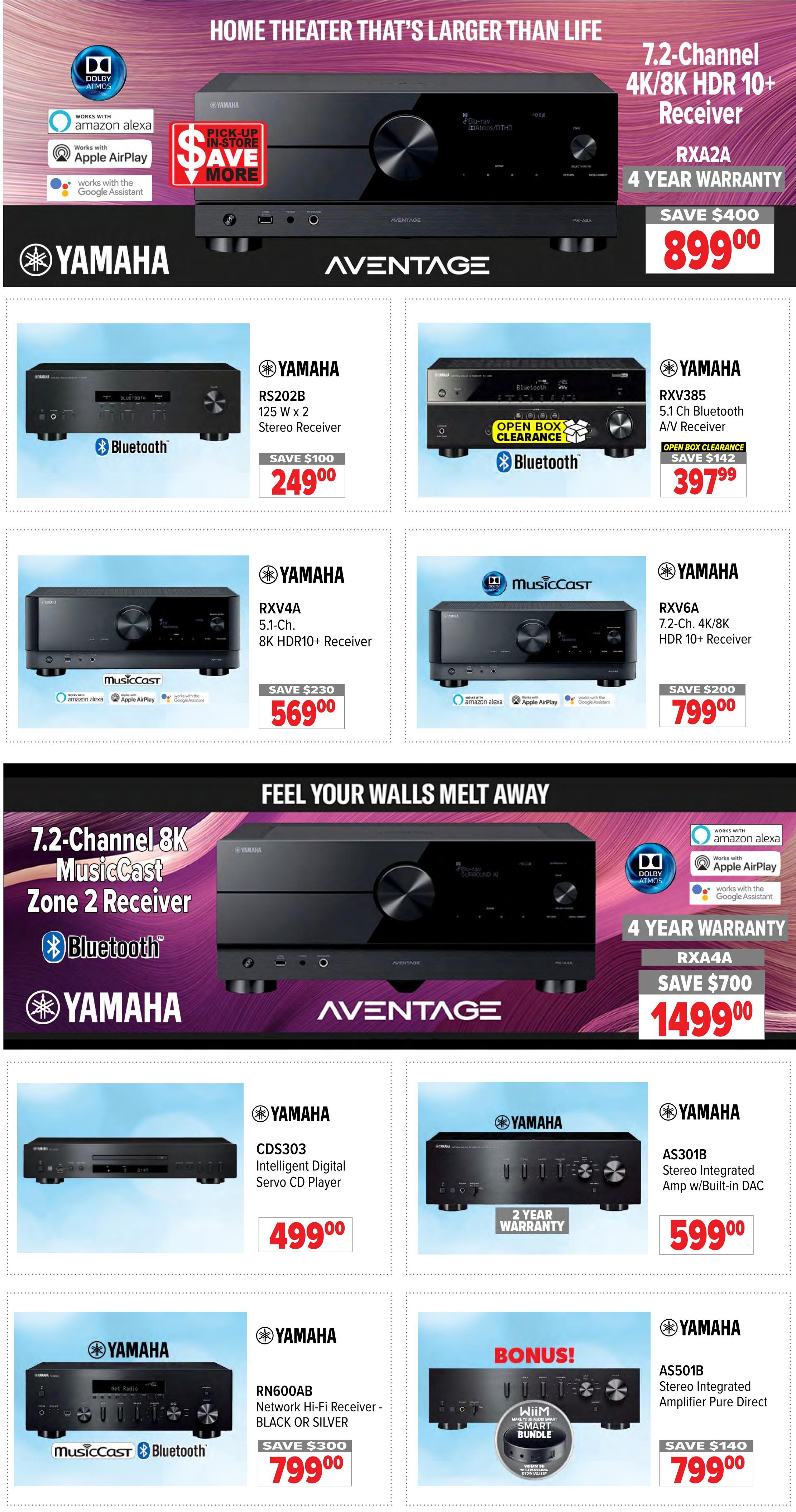 2001 Audio Video Flyer July 17 to 23