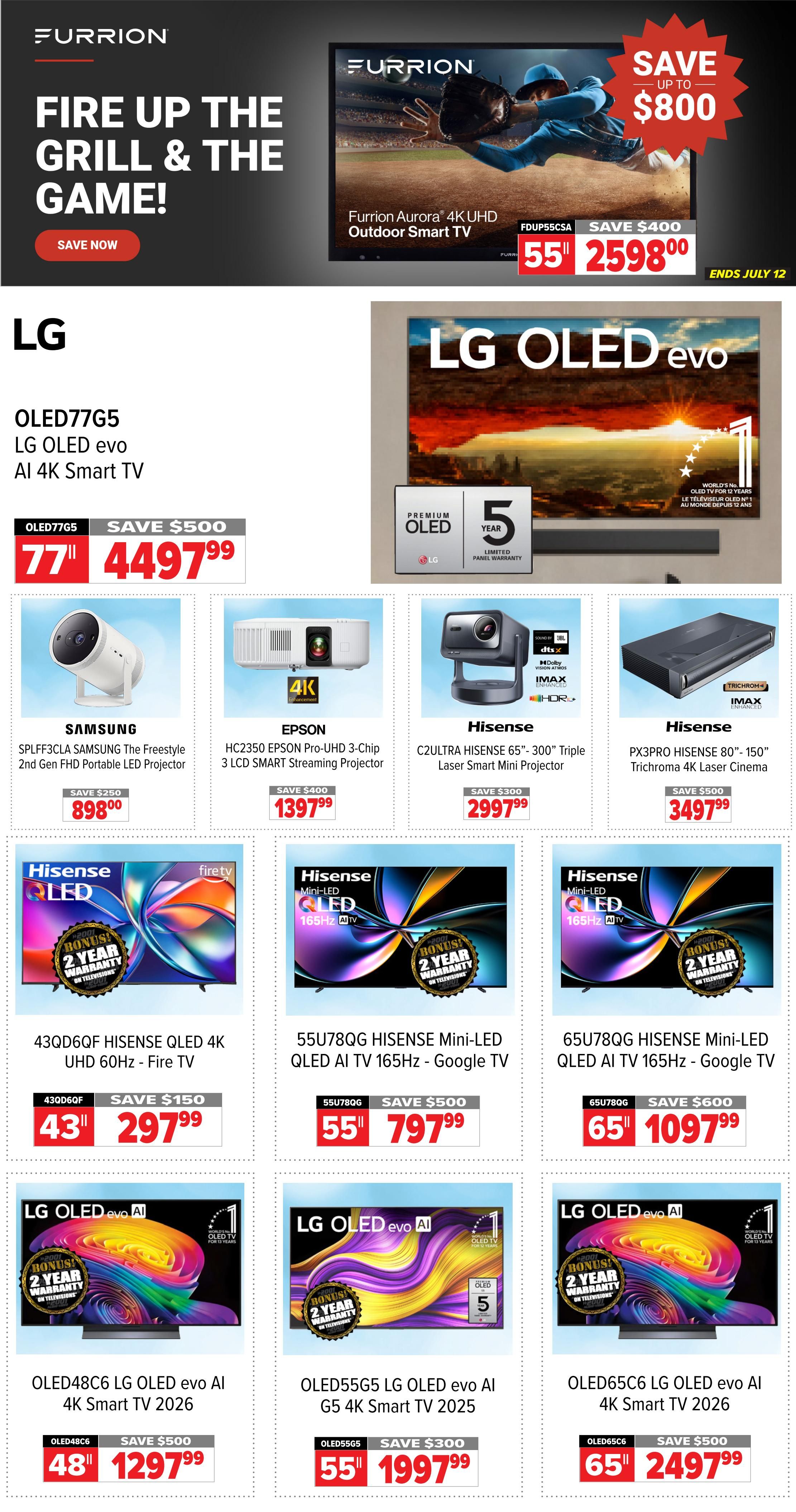 2001 Audio Video Flyer July 17 to 23