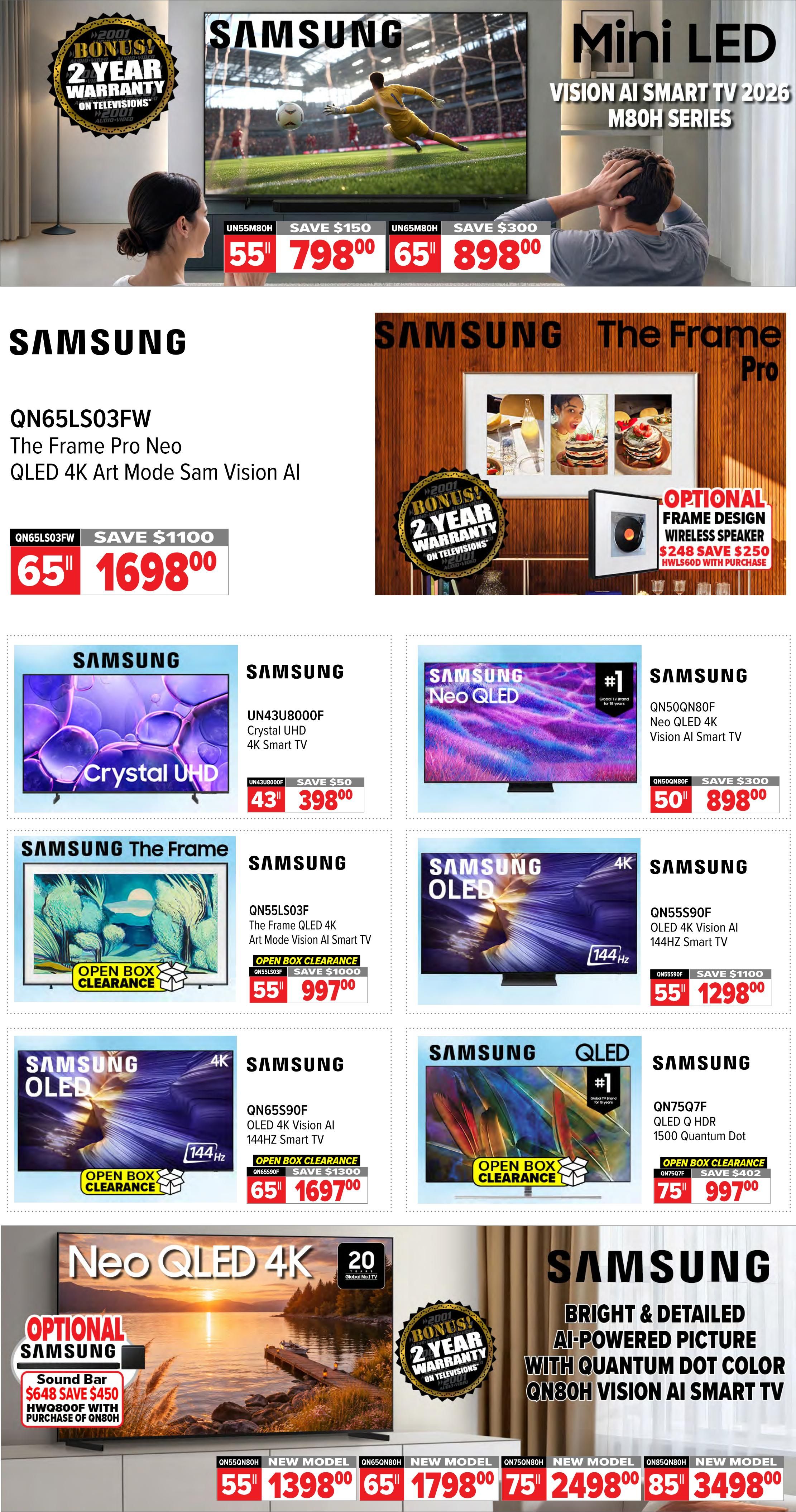 2001 Audio Video Flyer July 17 to 23