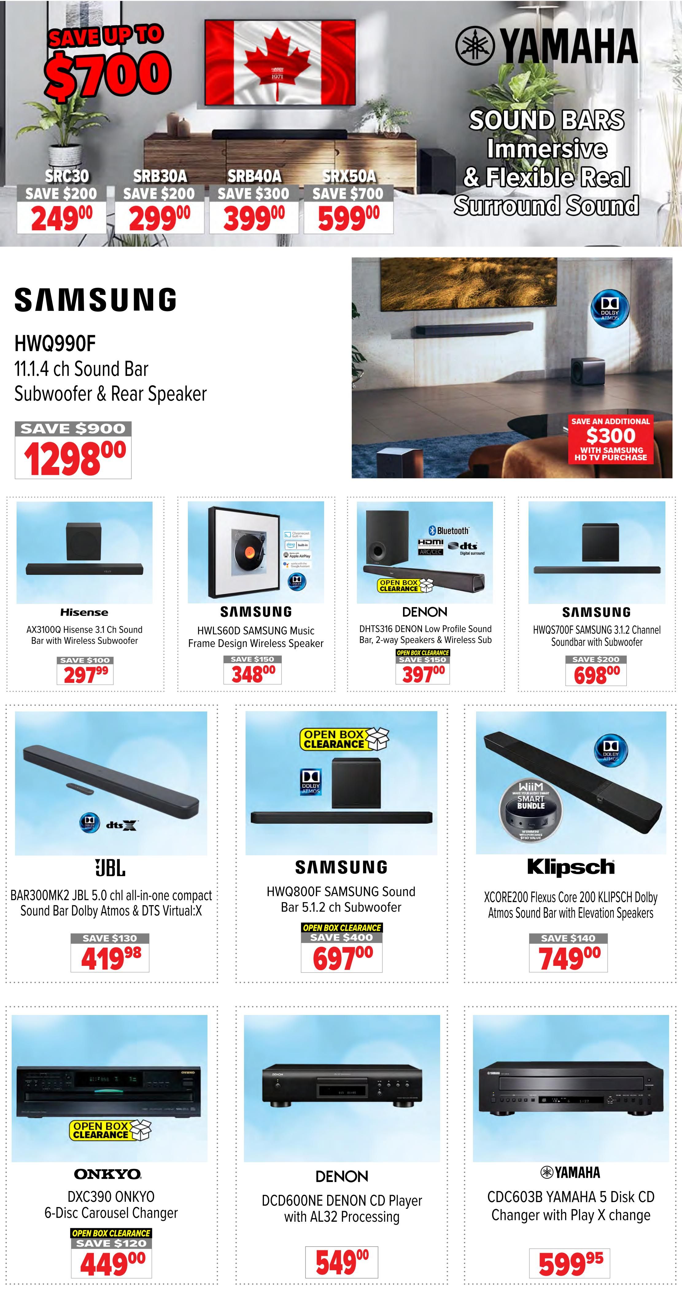 2001 Audio Video Flyer July 17 to 23