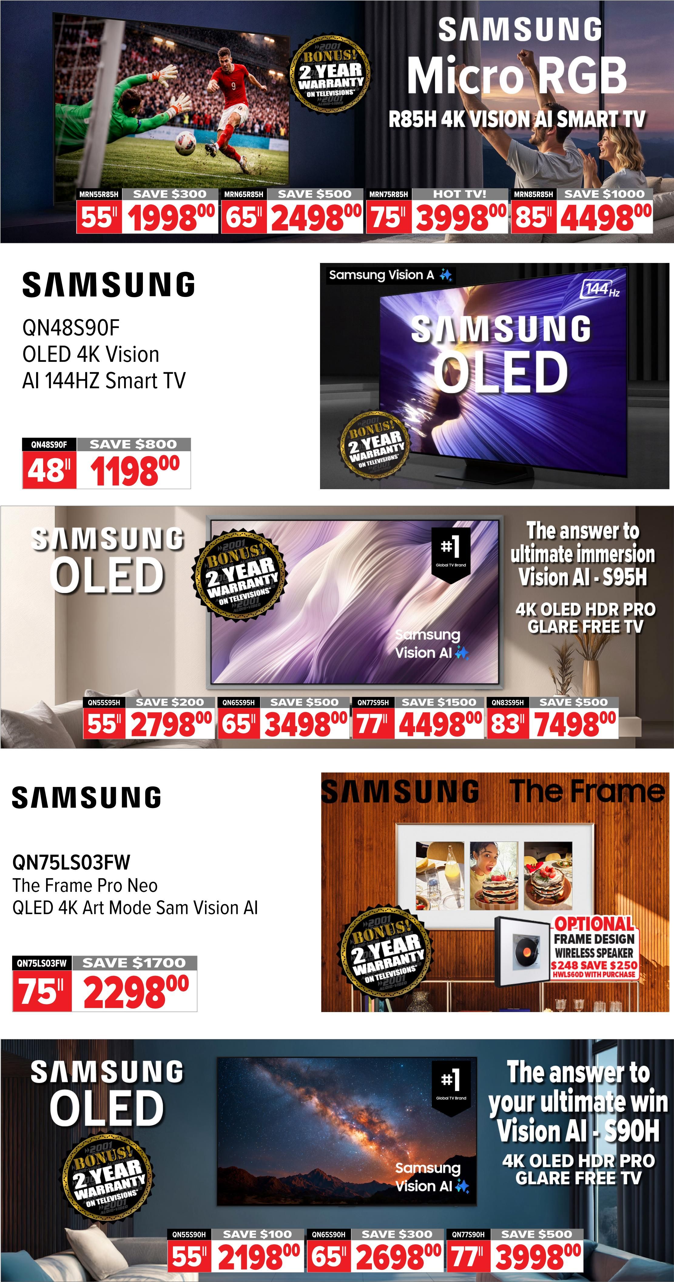 2001 Audio Video Flyer July 17 to 23