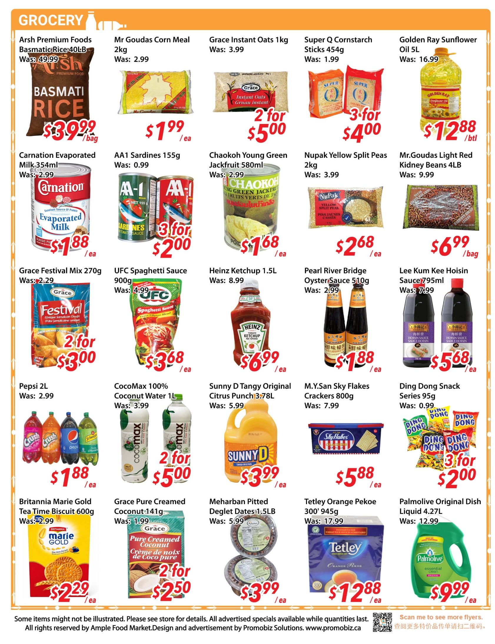 Ample Food Market (Brampton) Flyer July 17 to 23