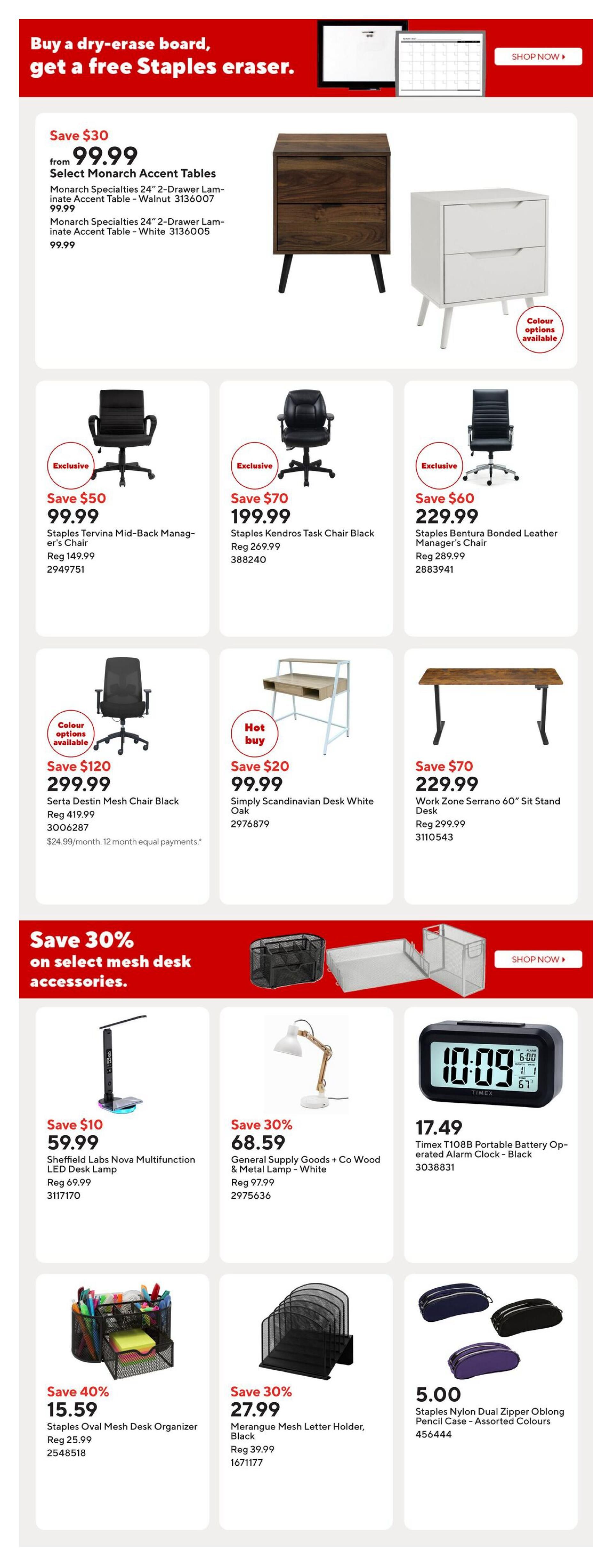 Staples Flyer July 17 to 23