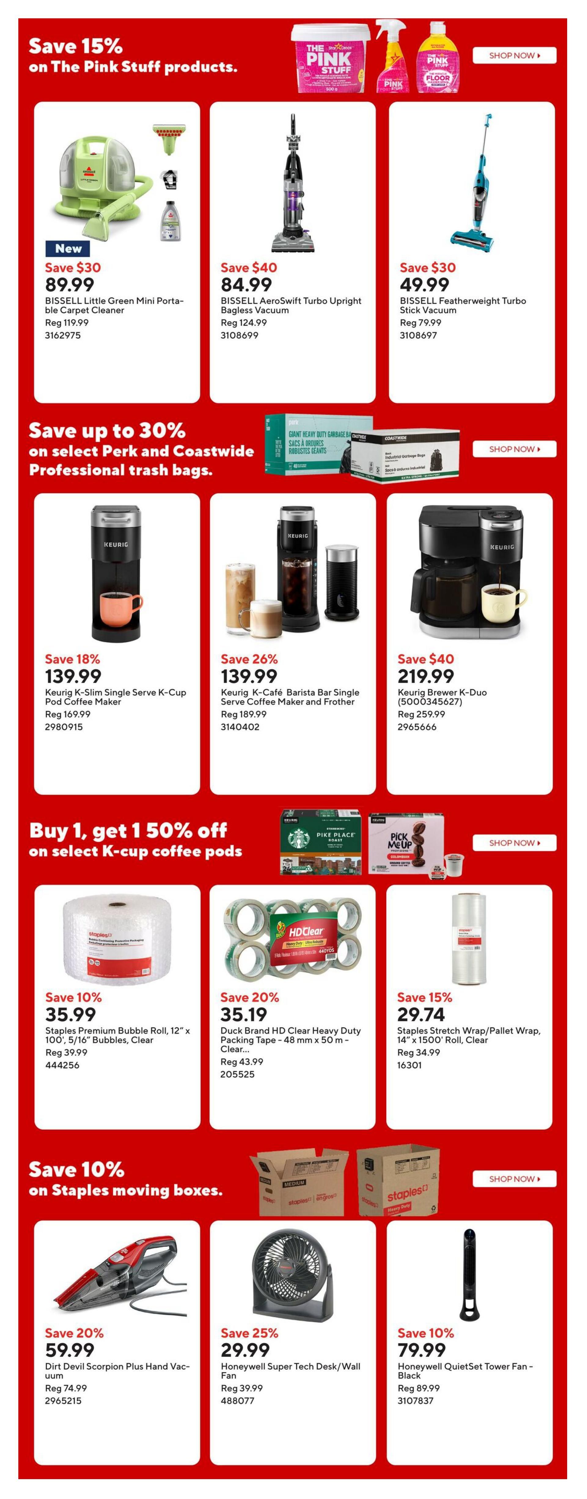 Staples Flyer July 17 to 23