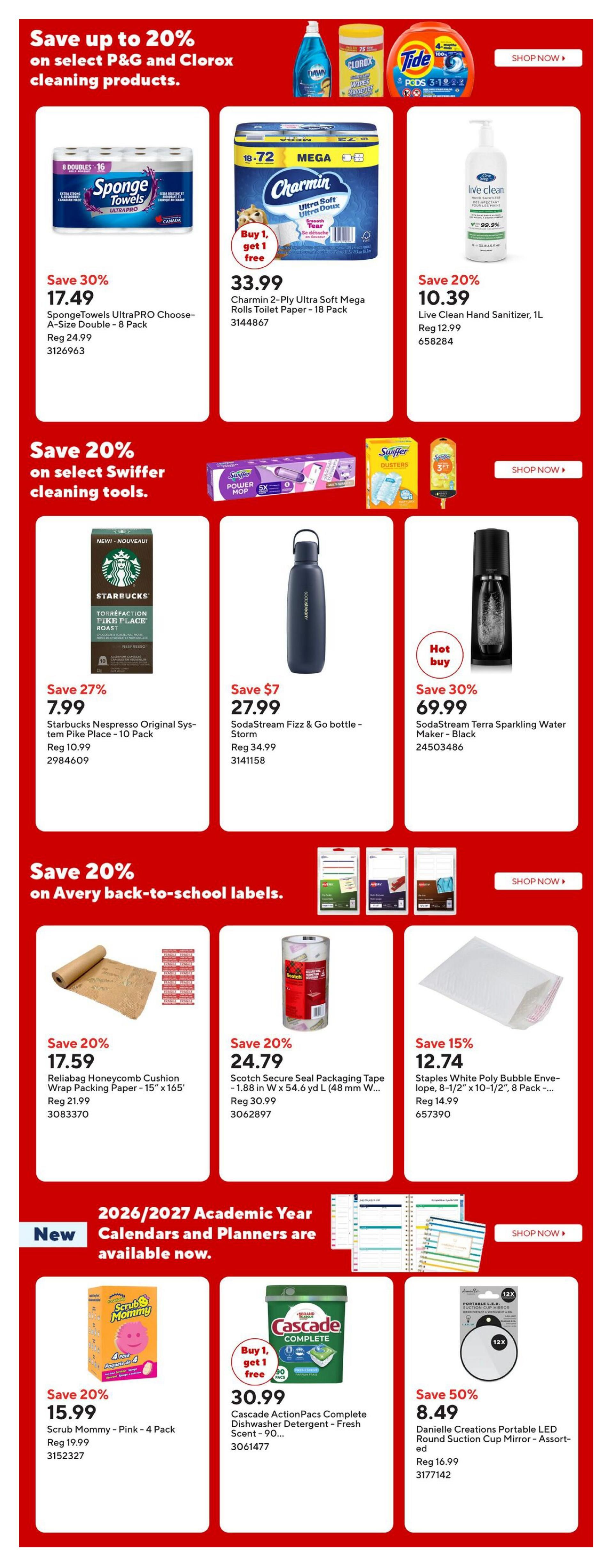 Staples Flyer July 17 to 23