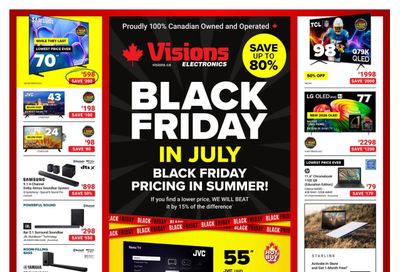 Visions Electronics Flyer July 17 to 23