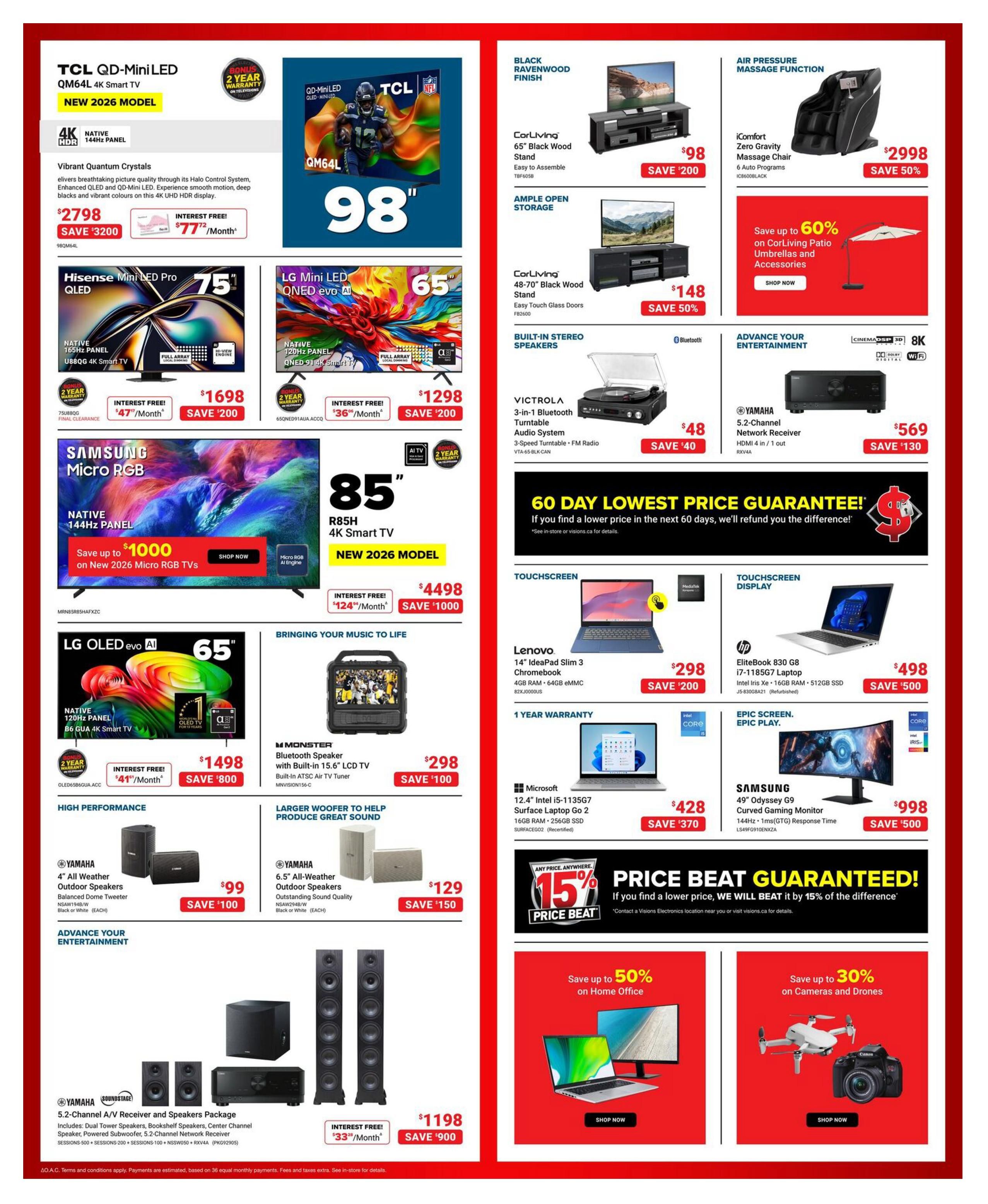 Visions Electronics Flyer July 17 to 23