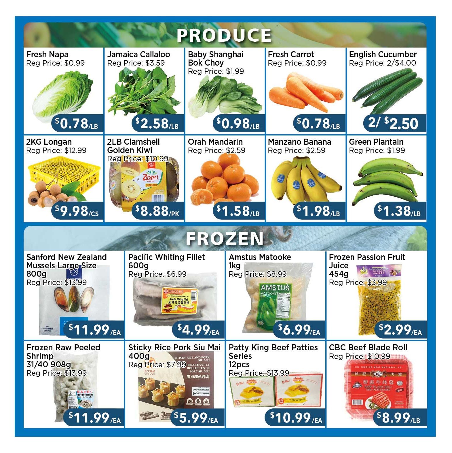 Blue Sky Supermarket (North York) Flyer July 17 to 23