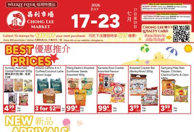 Chong Lee Market Flyer July 17 to 23