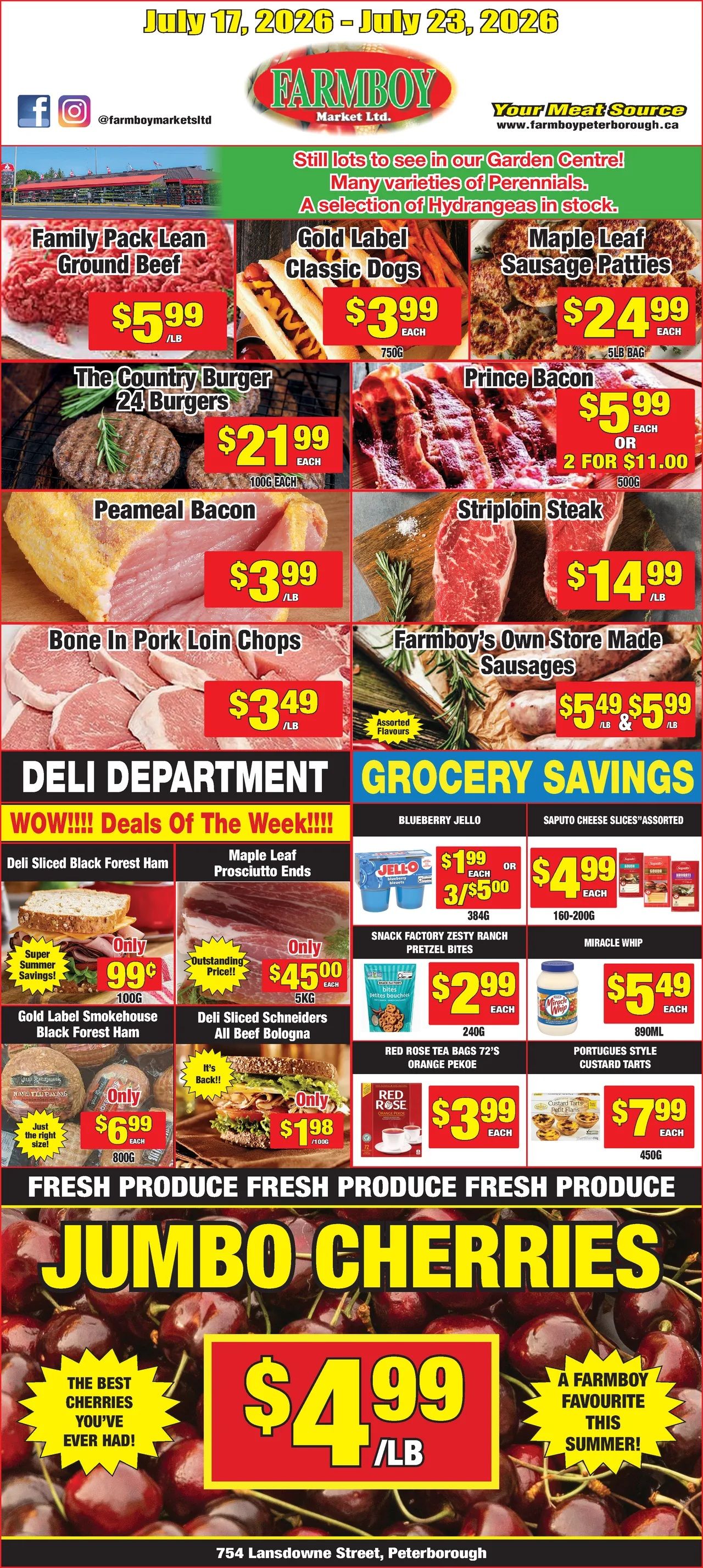 Farmboy Peterborough Flyer July 17 to 23