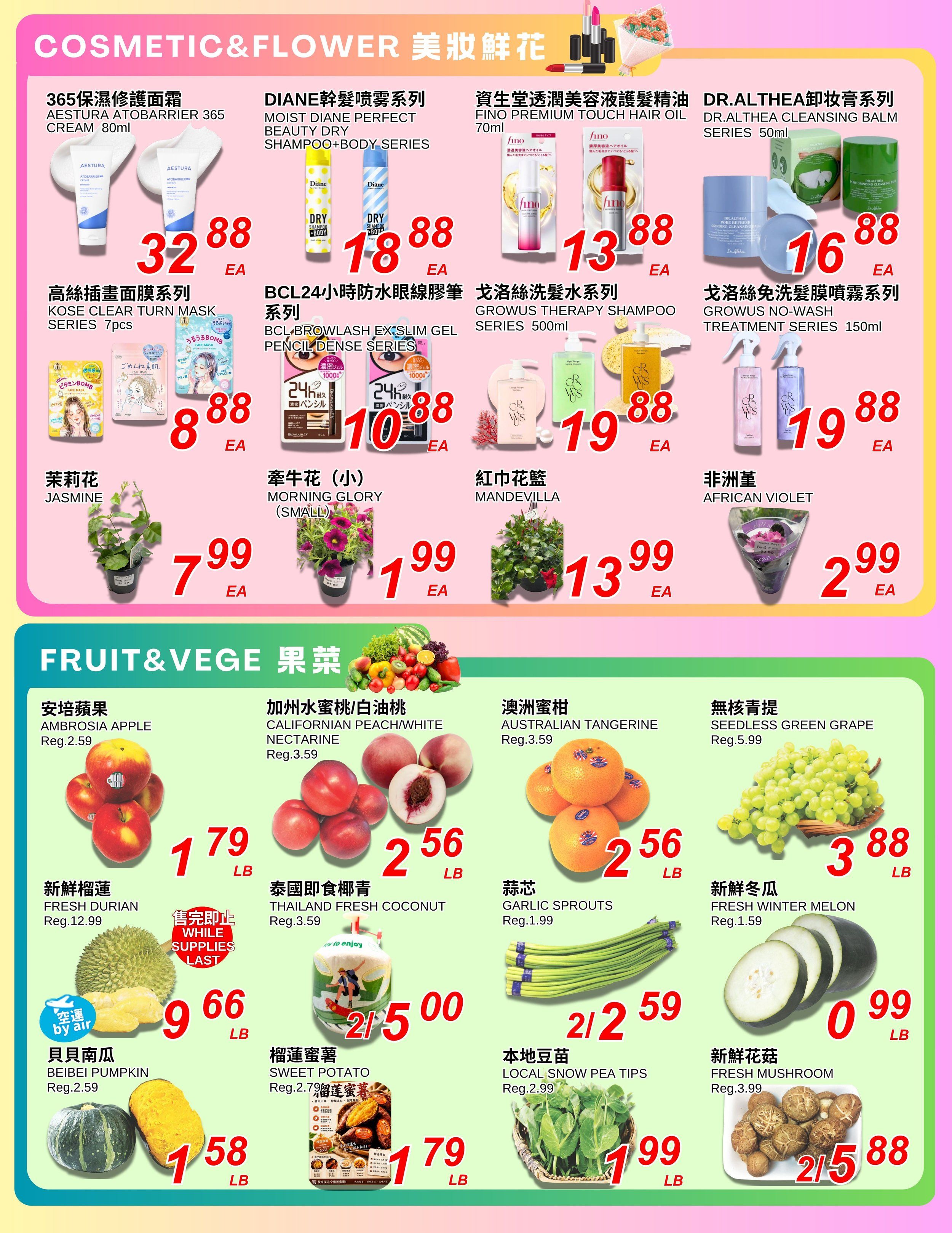 Foody World (Richmond, BC) Flyer July 17 to 23