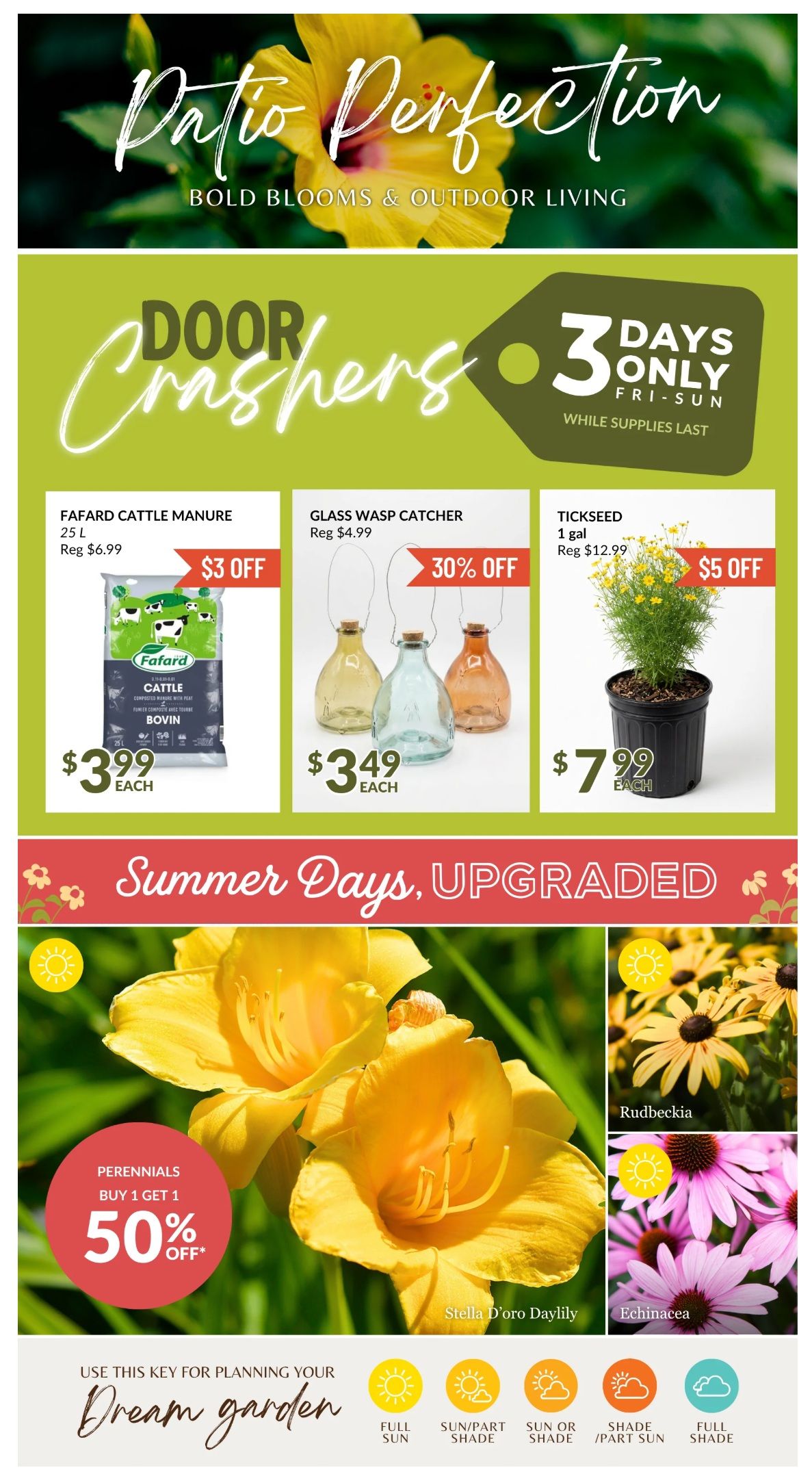 Lakeside Garden Gallery Flyer July 17 to 23
