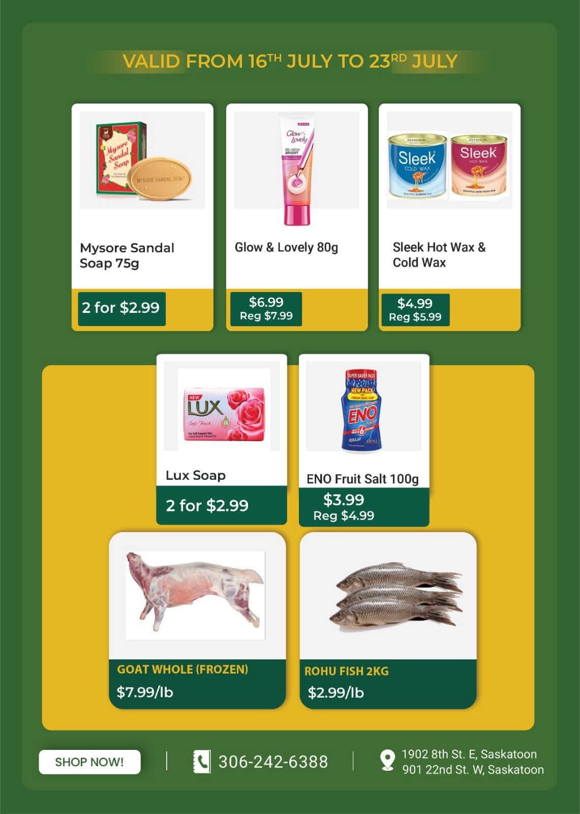 Savor Supermarket Flyer July 17 to 23