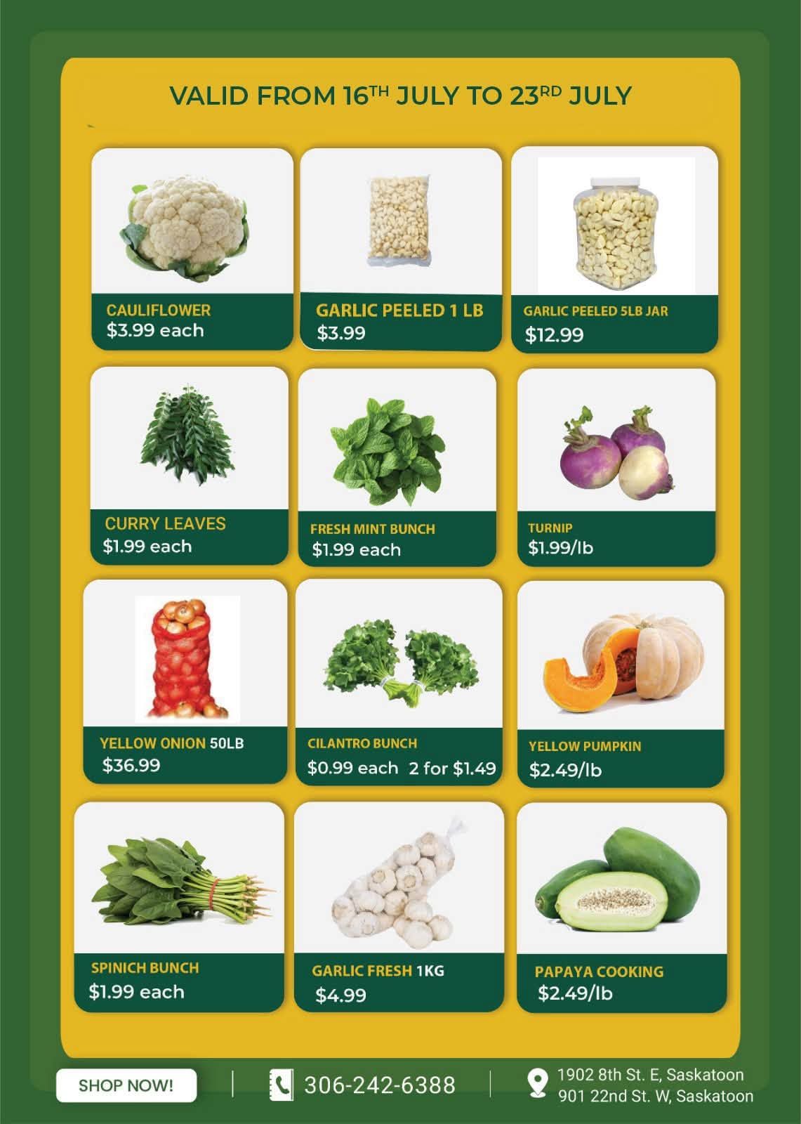 Savor Supermarket Flyer July 17 to 23