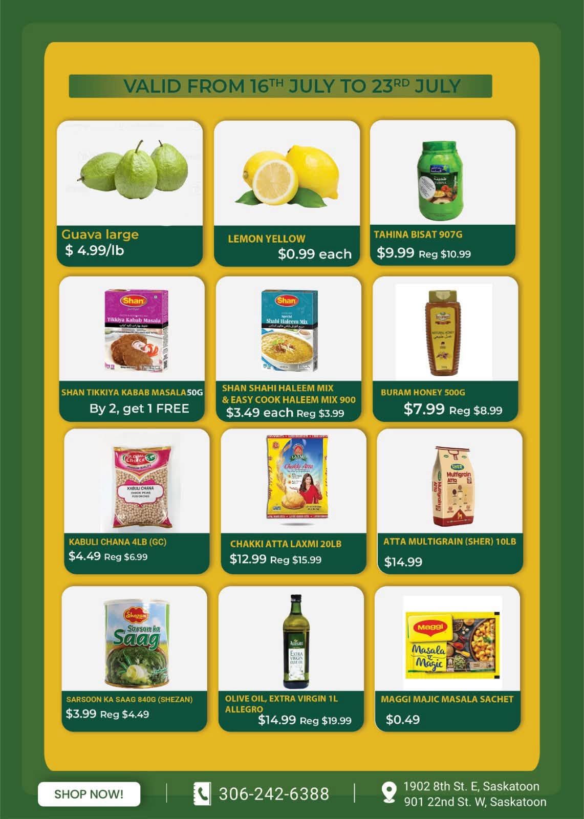 Savor Supermarket Flyer July 17 to 23