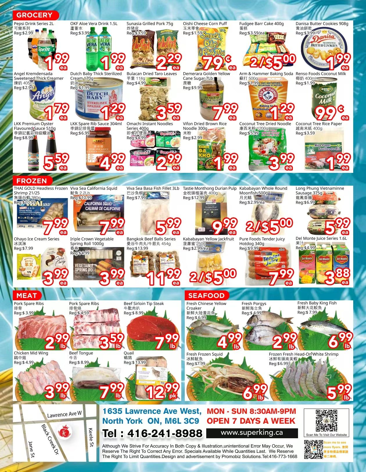 Superking Supermarket (North York) Flyer July 17 to 23