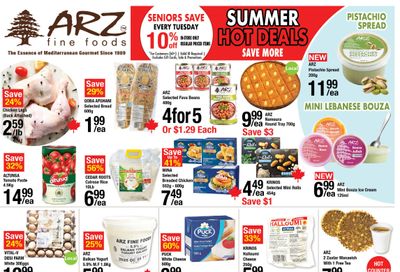 Arz Fine Foods Flyer July 17 to 23
