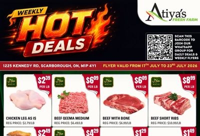 Atiya's Fresh Farm Flyer July 17 to 23