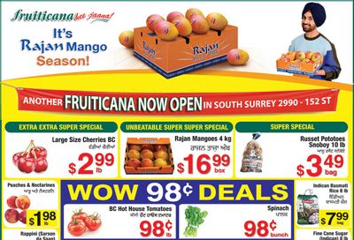 Fruiticana (Greater Vancouver) Flyer July 17 to 22
