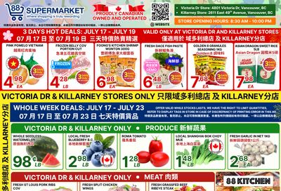 88 Supermarket Flyer July 17 to 23