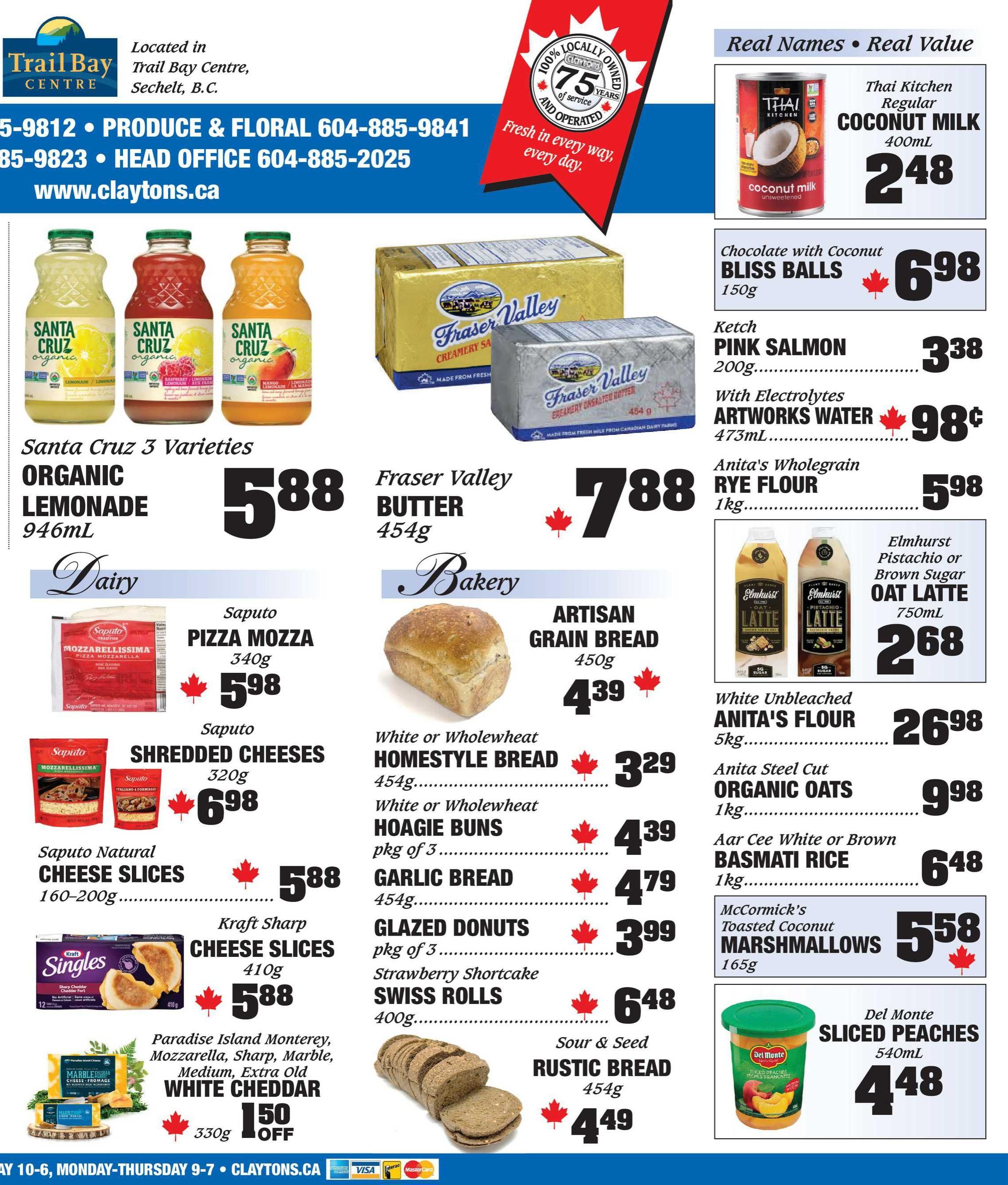 Claytons Heritage Market Flyer July 17 to 23