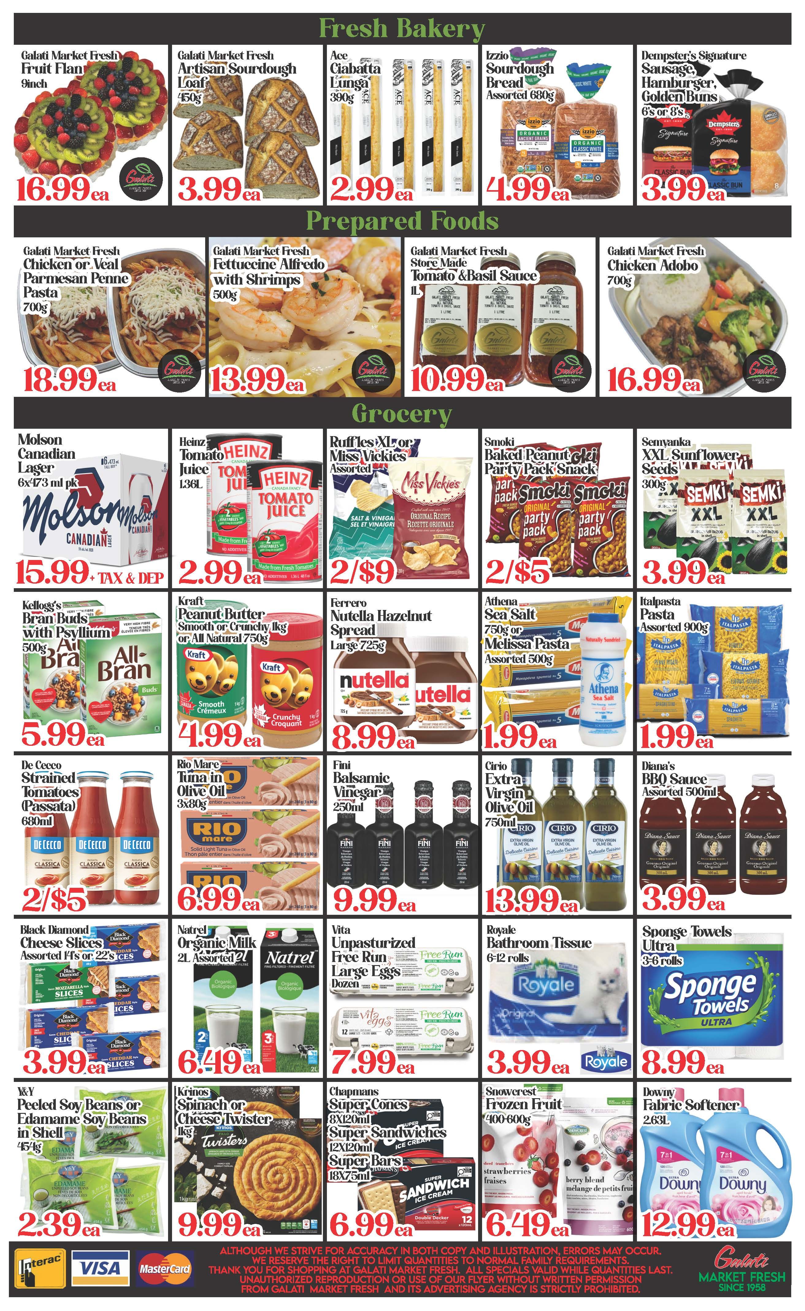 Galati Market Fresh Flyer July 17 to 30