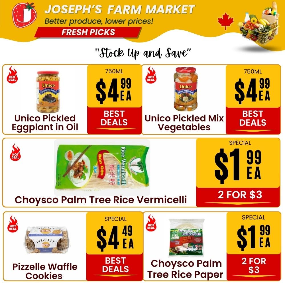 Joseph's Farm Market Flyer July 17 to 22