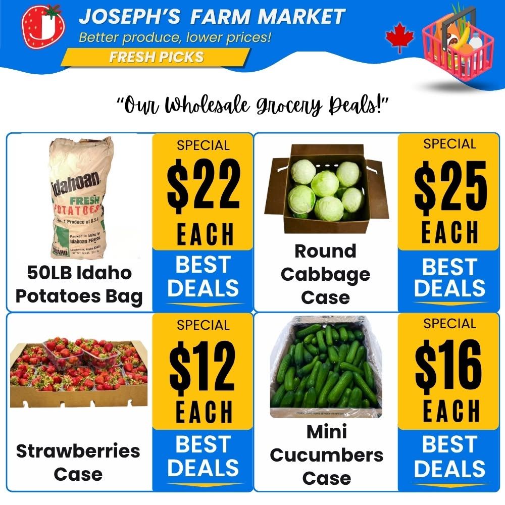 Joseph's Farm Market Flyer July 17 to 22