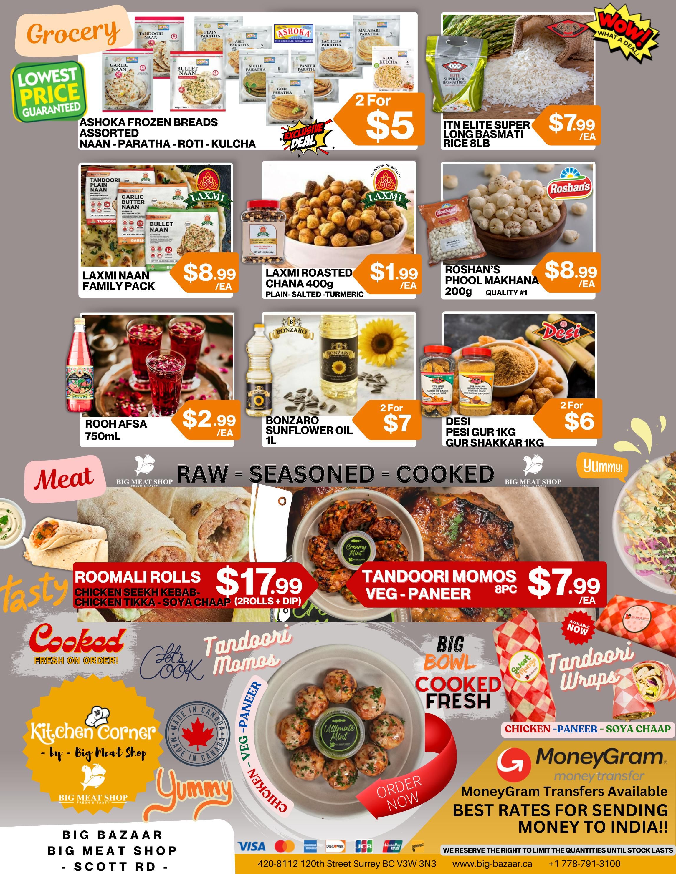 Big Bazaar Canada Flyer July 17 to 23