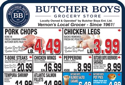 Butcher Boys Grocery Store Flyer July 17 to 23