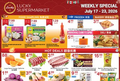 Lucky Supermarket (Edmonton) Flyer July 17 to 23